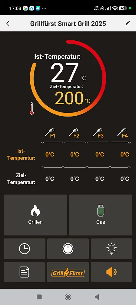 Tuya Smart App für den Grillfürst Smart Grill grillfuerst p530 smart grill test 35