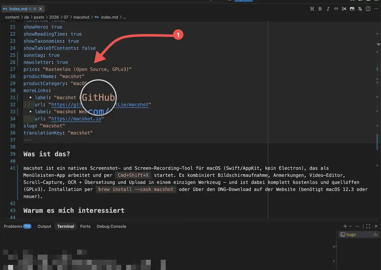 macshot free screenshot tool macos